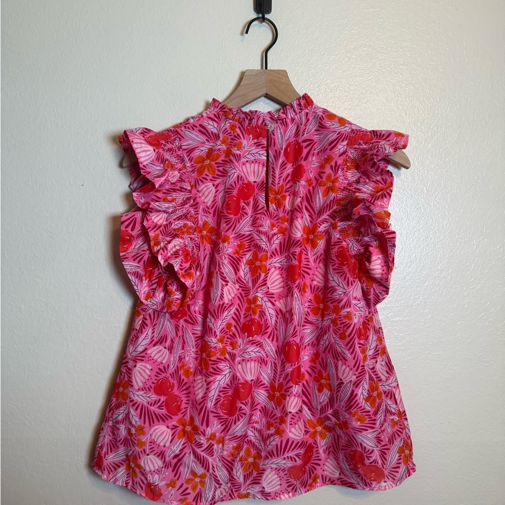 J.‎ Marie Ruby Ruffle Blouse - Picture 6 of 7